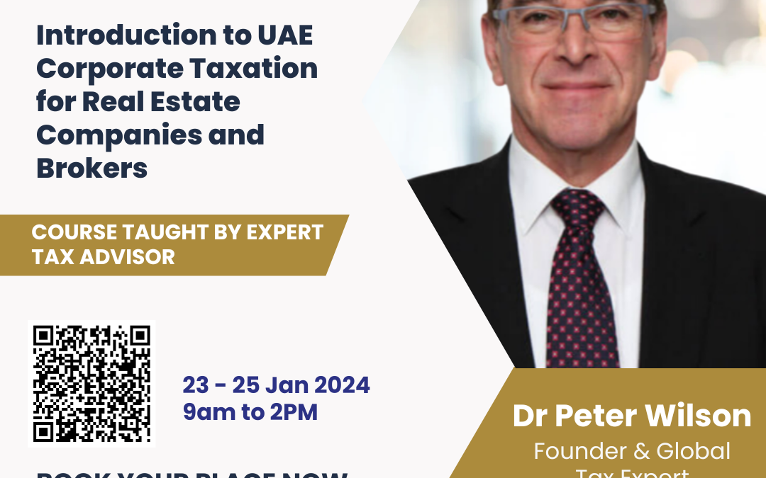 UAE Corporate Tax Basics for Real Estate Firms and Brokers