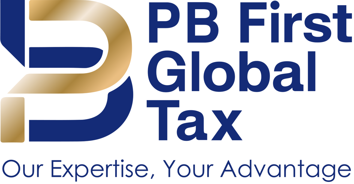 PB First Global Tax Logo